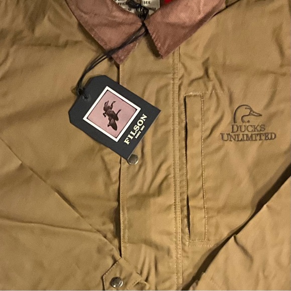 NWT Filson + Ducks Unlimited Waxed Cotton Coat - Picture 2 of 14